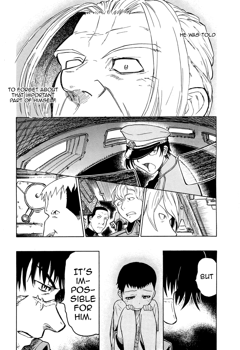 Pumpkin Scissors Chapter 18 page 44 - Chapter 18: Forget-me-not