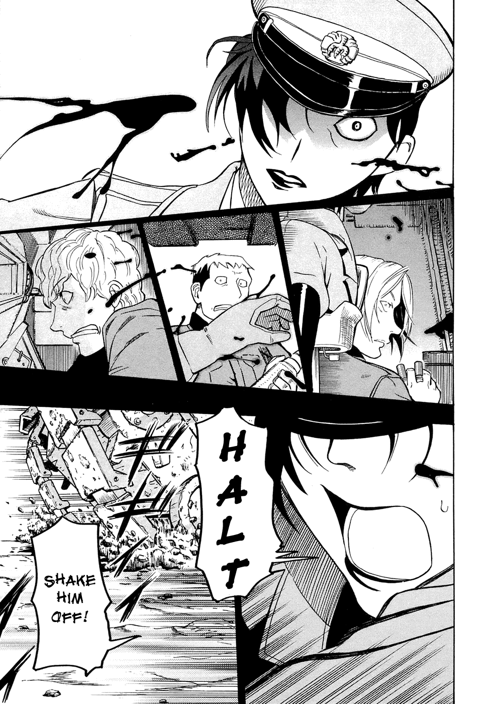 Pumpkin Scissors Chapter 18 page 53 - Chapter 18: Forget-me-not