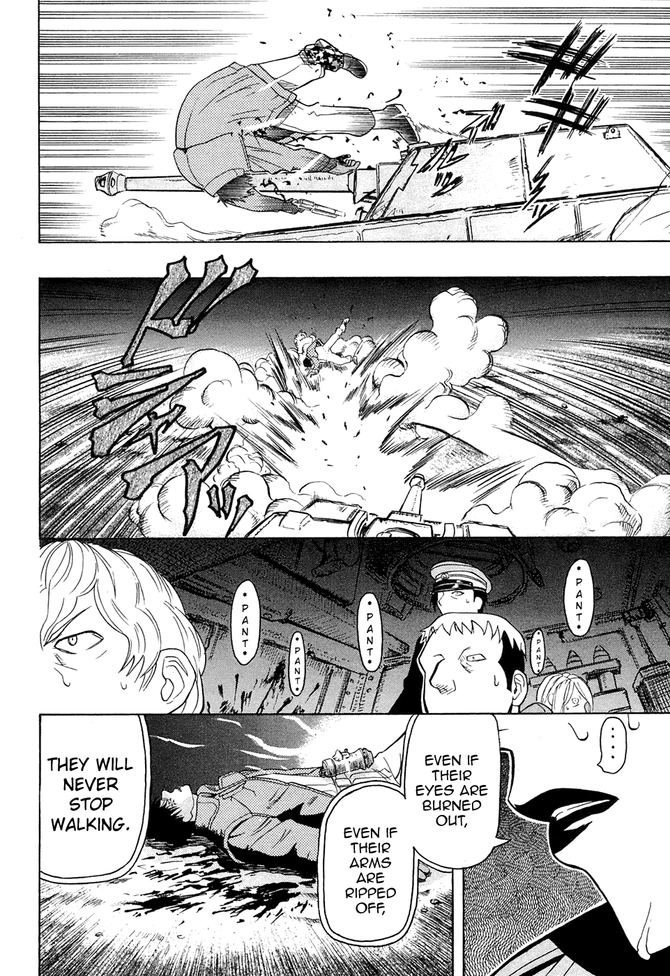 Pumpkin Scissors Chapter 18 page 54 - Chapter 18: Forget-me-not