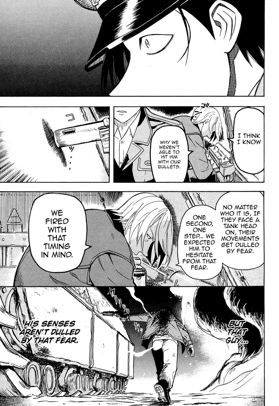 Pumpkin Scissors Chapter 18 page 63 - Chapter 18: Forget-me-not