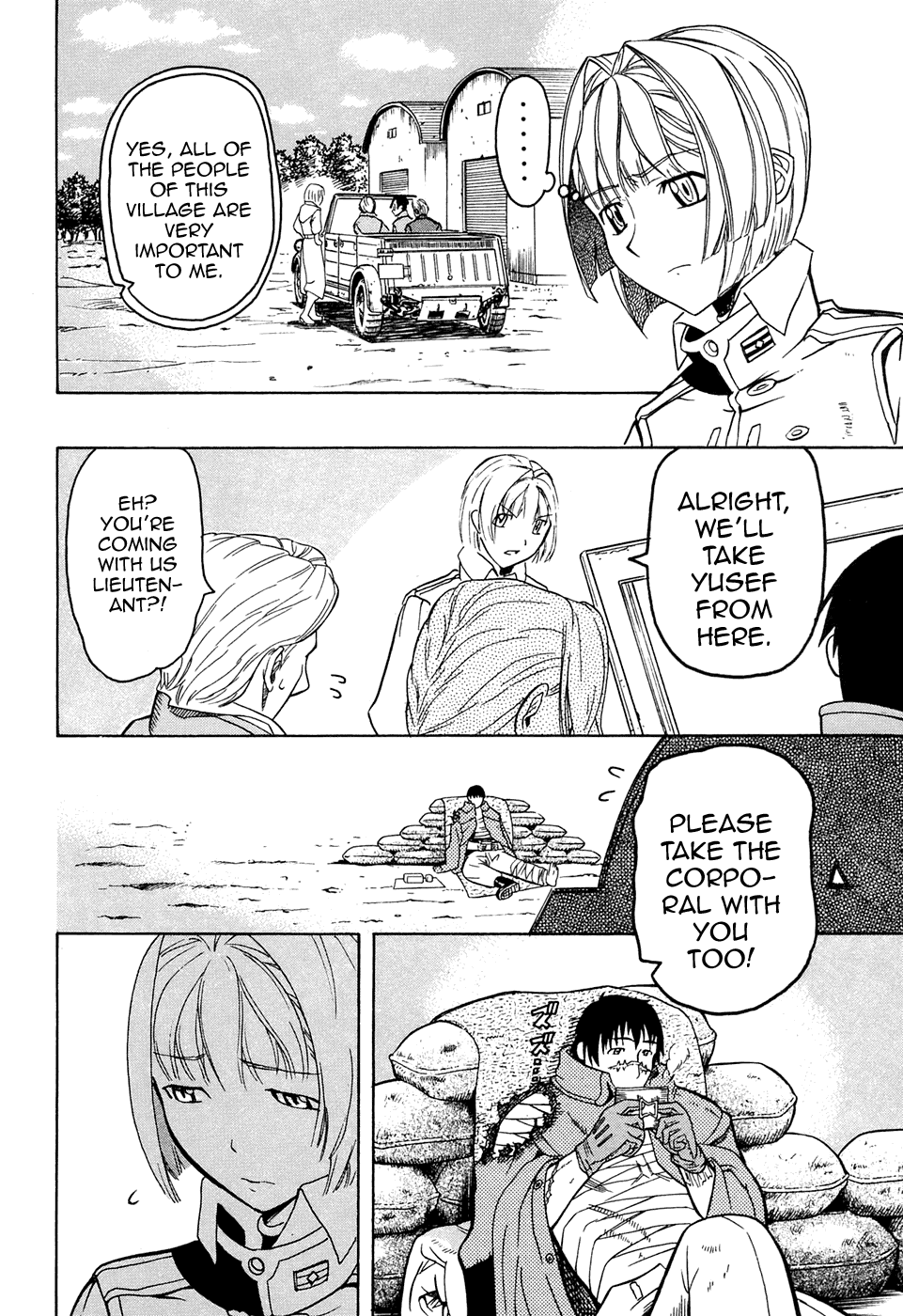 Pumpkin Scissors Chapter 18 page 74 - Chapter 18: Forget-me-not