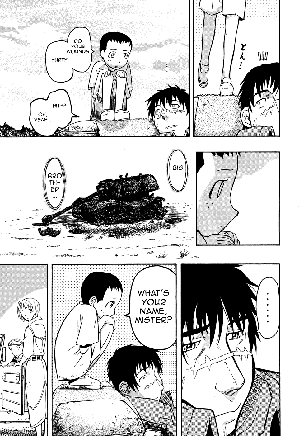 Pumpkin Scissors Chapter 18 page 75 - Chapter 18: Forget-me-not