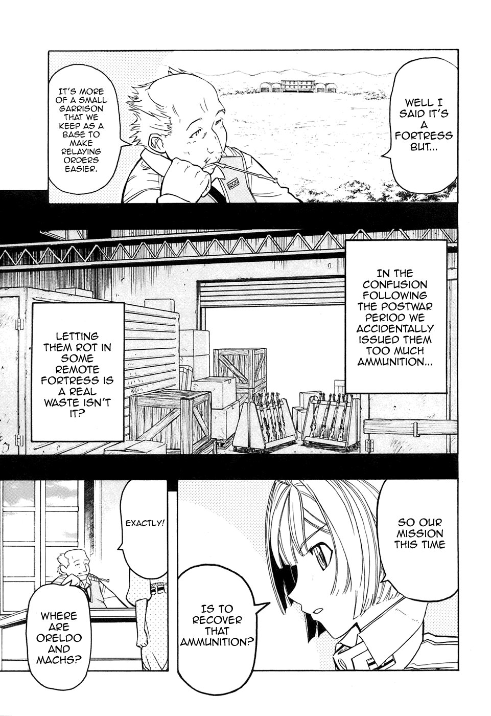 Pumpkin Scissors Chapter 18 page 9 - Chapter 18: Forget-me-not