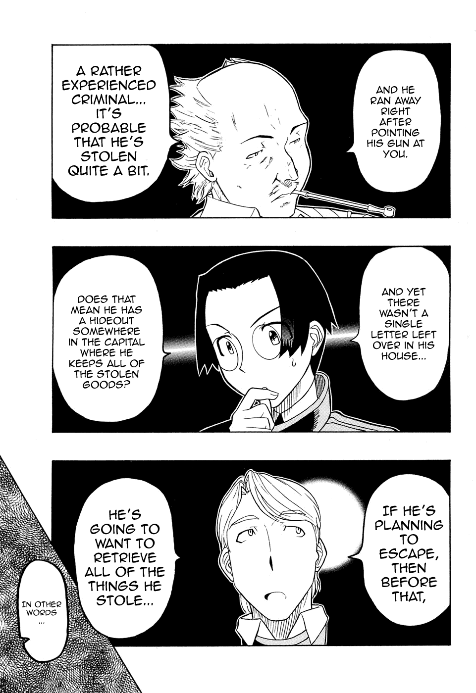 Pumpkin Scissors Chapter 19 page 27 - Chapter 19: Letter the Later