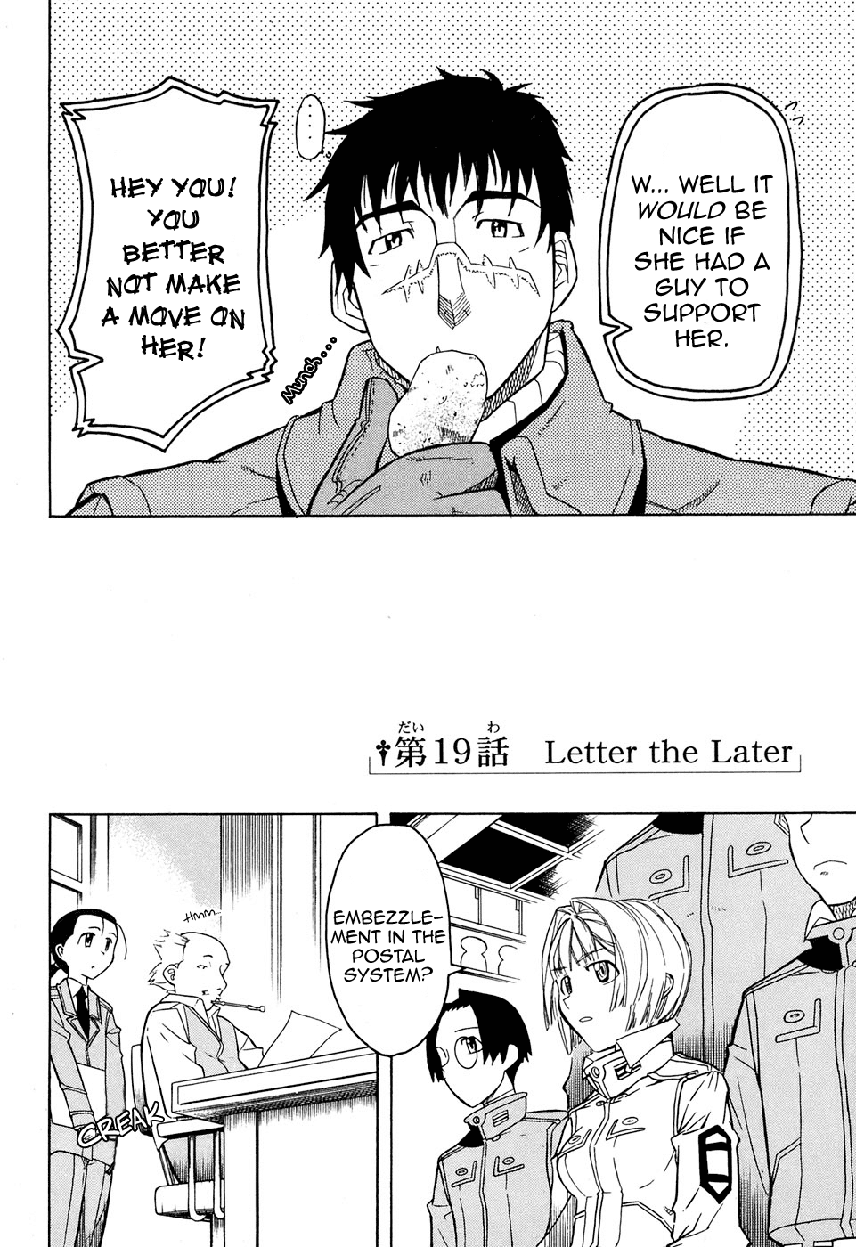 Pumpkin Scissors Chapter 19 page 4 - Chapter 19: Letter the Later