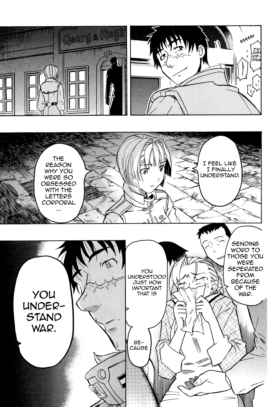 Pumpkin Scissors Chapter 19 page 41 - Chapter 19: Letter the Later