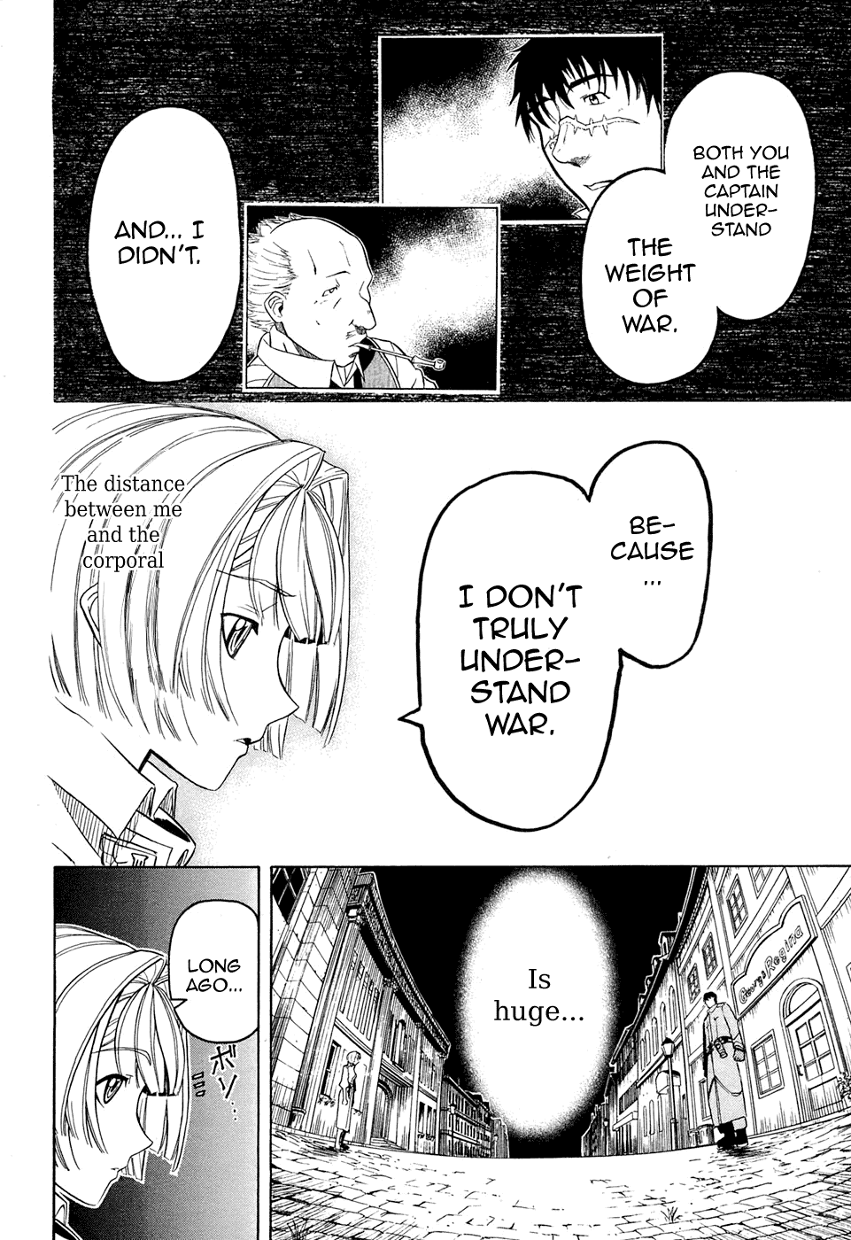 Pumpkin Scissors Chapter 19 page 42 - Chapter 19: Letter the Later