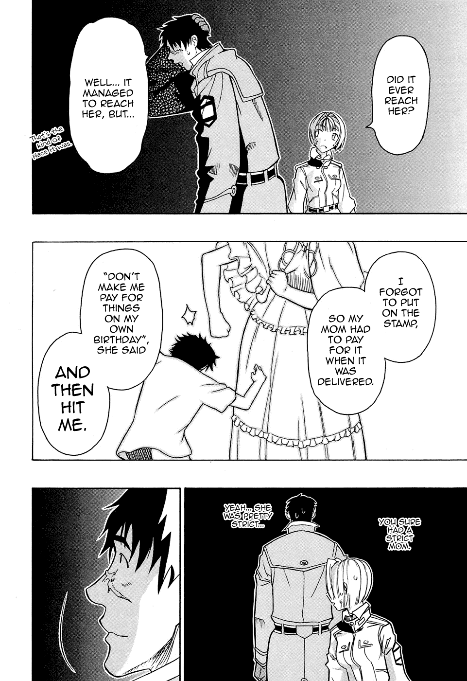 Pumpkin Scissors Chapter 19 page 44 - Chapter 19: Letter the Later