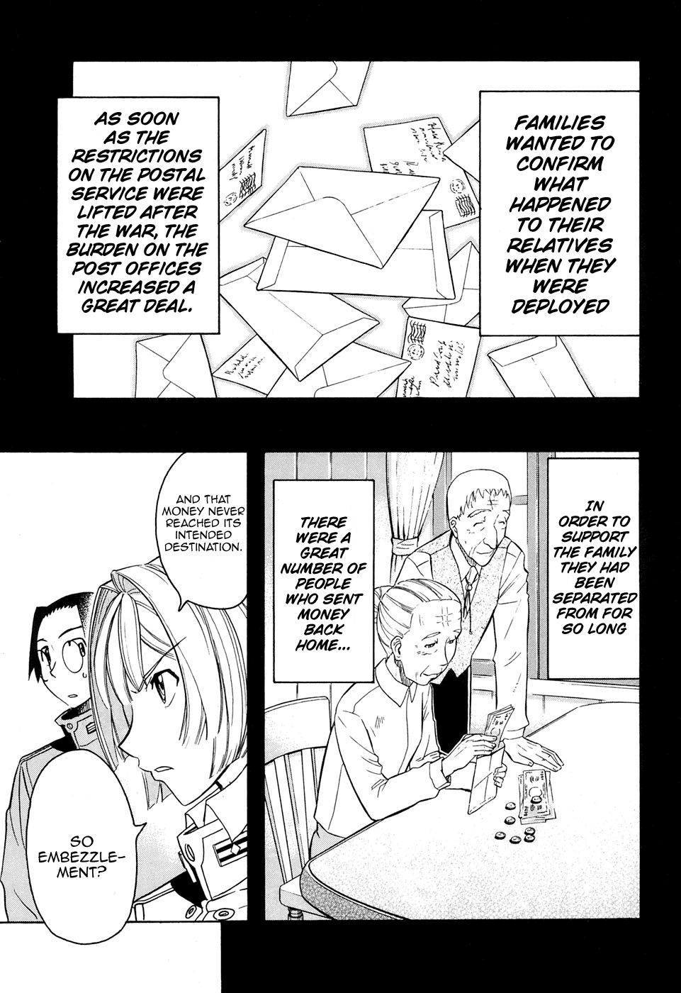 Pumpkin Scissors Chapter 19 page 5 - Chapter 19: Letter the Later