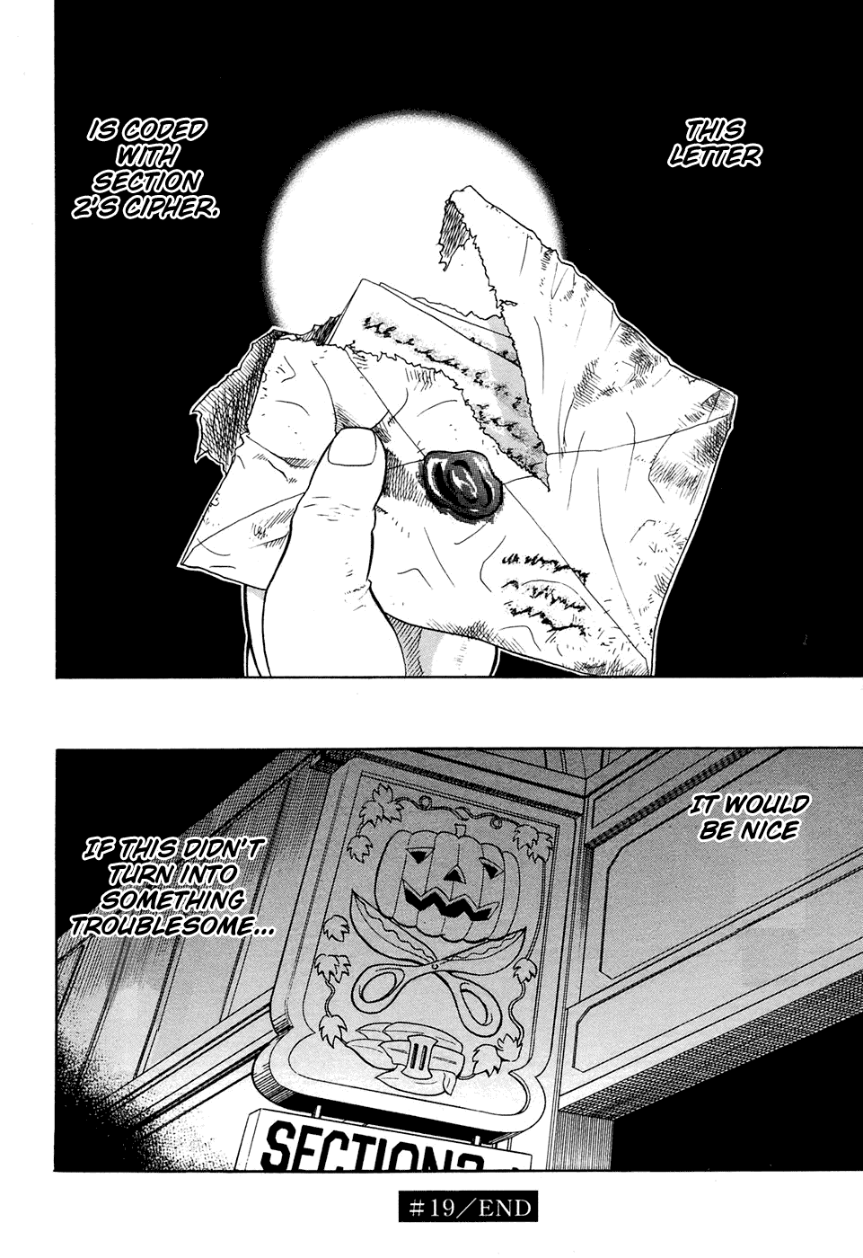 Pumpkin Scissors Chapter 19 page 50 - Chapter 19: Letter the Later