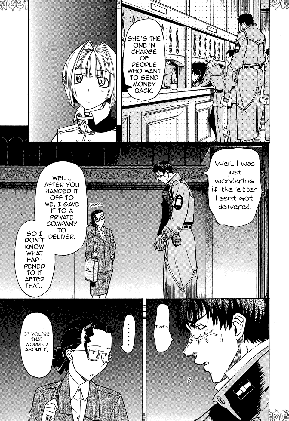 Pumpkin Scissors Chapter 19 page 53 - Chapter 19: Letter the Later