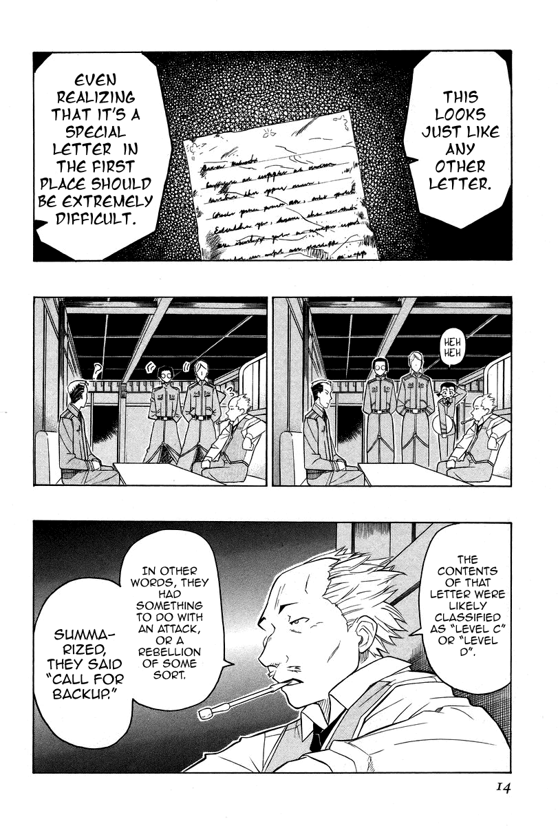 Pumpkin Scissors Chapter 20 page 18 - Chapter 20: Cold Ruler