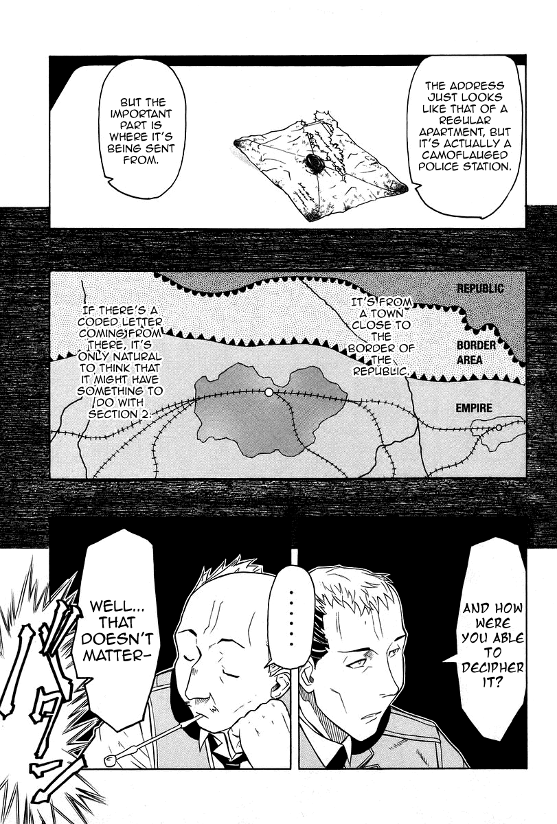Pumpkin Scissors Chapter 20 page 19 - Chapter 20: Cold Ruler