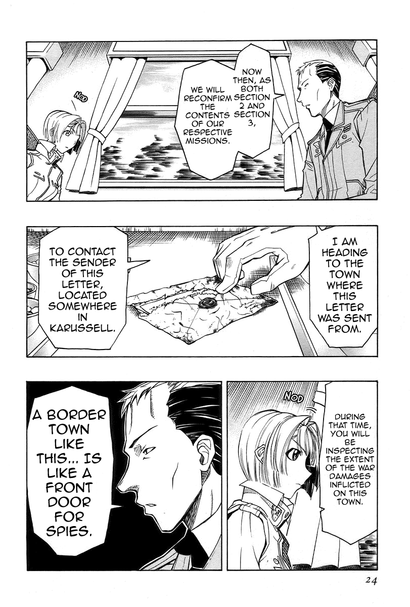 Pumpkin Scissors Chapter 20 page 28 - Chapter 20: Cold Ruler