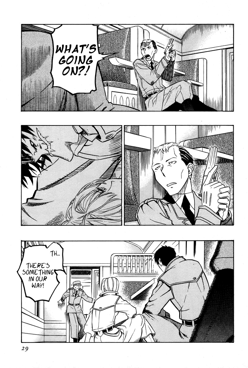 Pumpkin Scissors Chapter 20 page 33 - Chapter 20: Cold Ruler