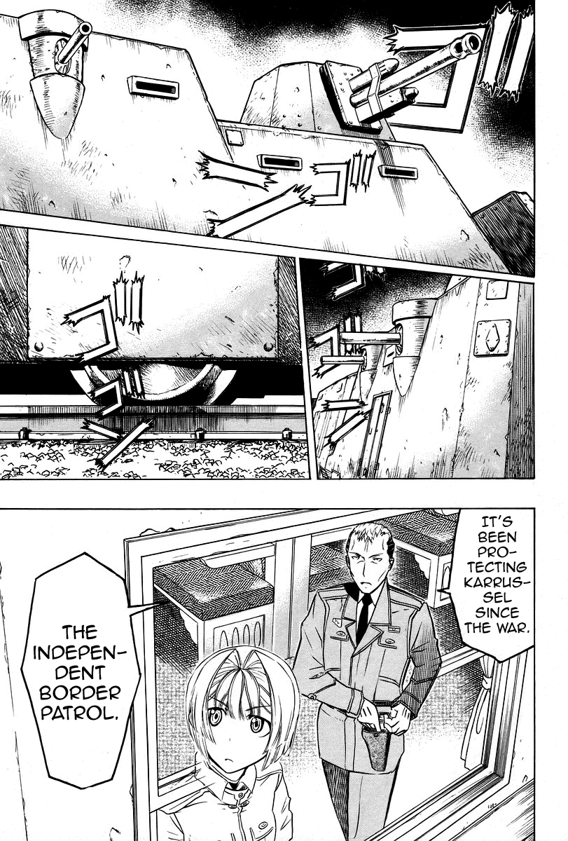 Pumpkin Scissors Chapter 20 page 35 - Chapter 20: Cold Ruler