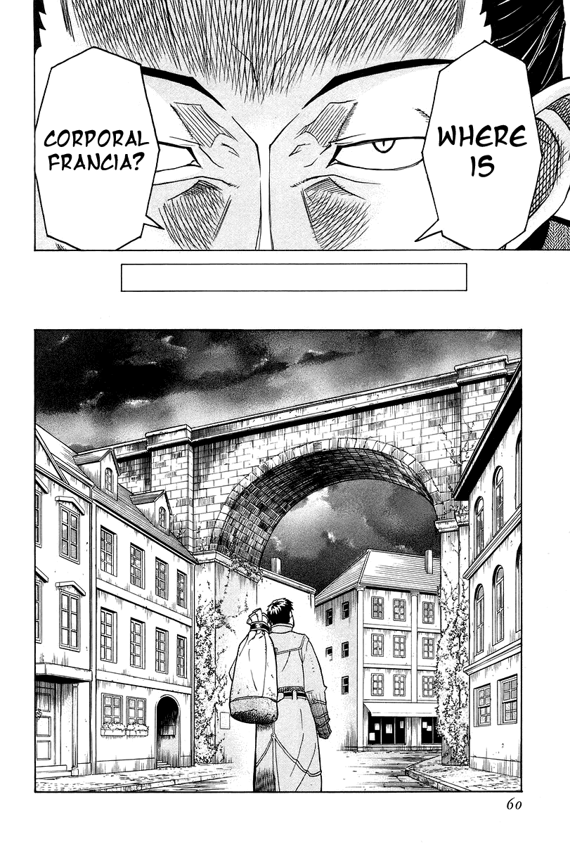 Pumpkin Scissors Chapter 21 page 10 - Chapter 21: Before Rain (1)