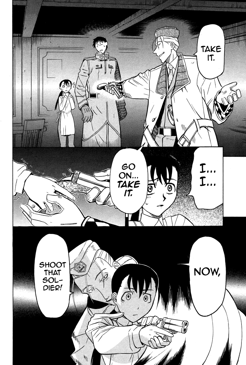 Pumpkin Scissors Chapter 21 page 24 - Chapter 21: Before Rain (1)