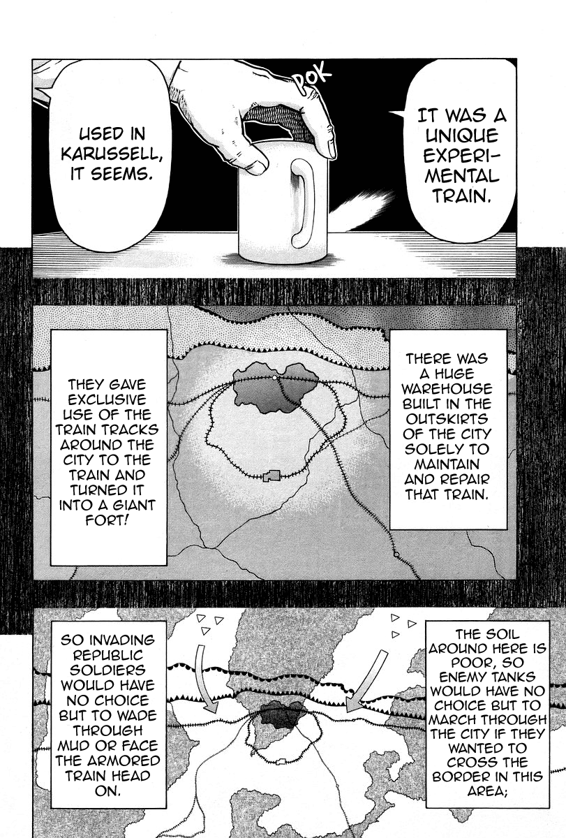 Pumpkin Scissors Chapter 22 page 16 - Chapter 22: Before Rain (2)