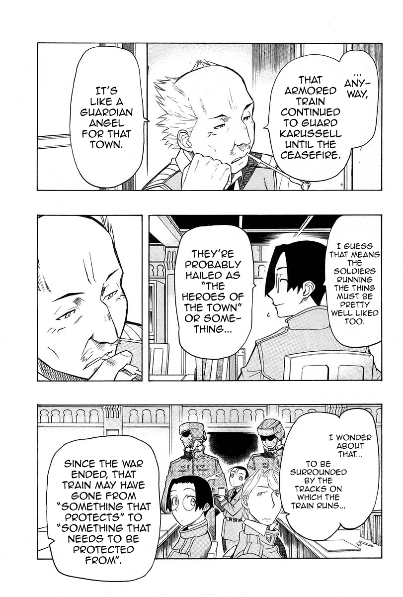 Pumpkin Scissors Chapter 22 page 17 - Chapter 22: Before Rain (2)