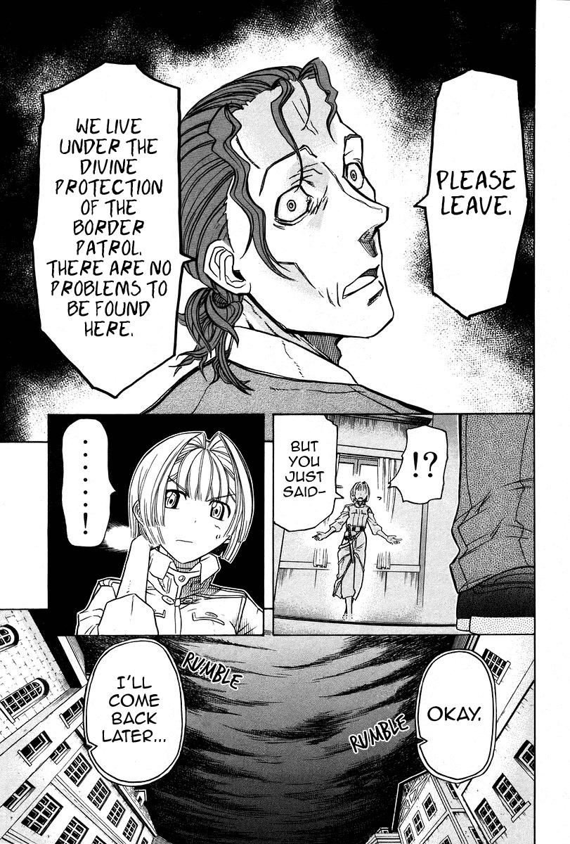 Pumpkin Scissors Chapter 22 page 26 - Chapter 22: Before Rain (2)