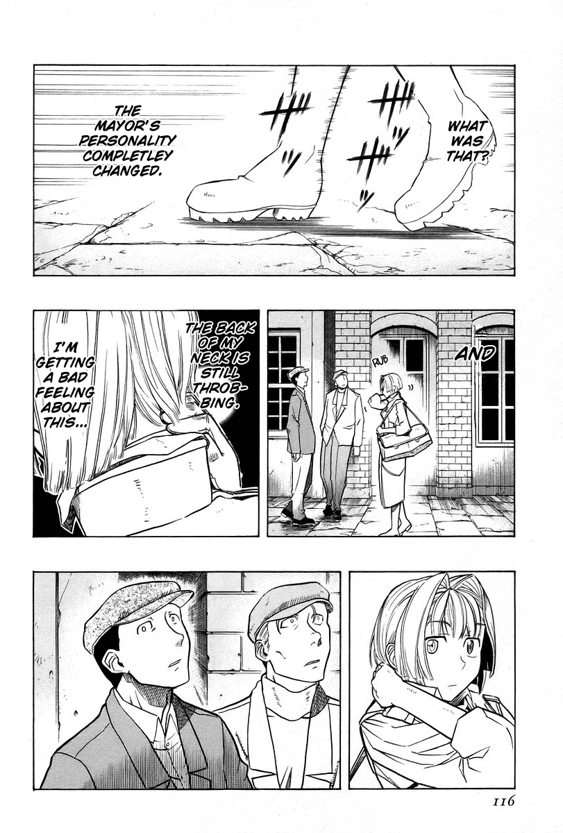 Pumpkin Scissors Chapter 22 page 27 - Chapter 22: Before Rain (2)