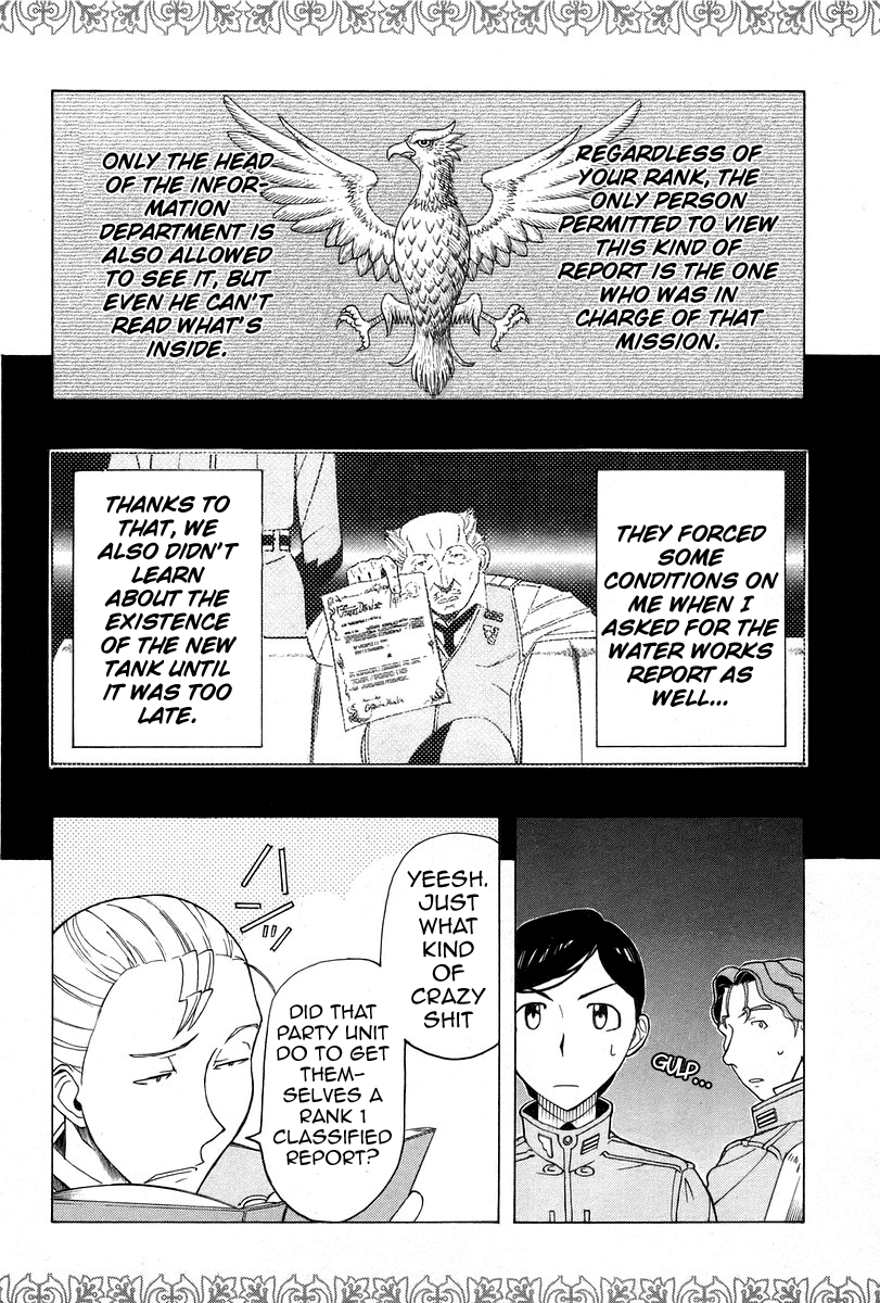 Pumpkin Scissors Chapter 22 page 35 - Chapter 22: Before Rain (2)