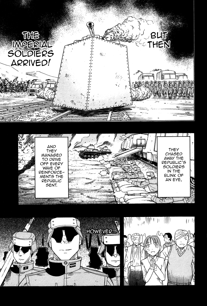 Pumpkin Scissors Chapter 23 page 17 - Chapter 23: Revolving City (1)