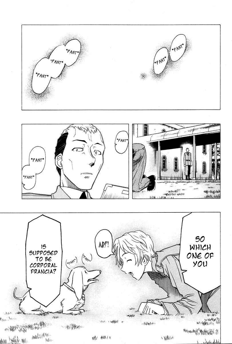 Pumpkin Scissors Chapter 24 page 1 - Chapter 24: Revolving City (2)