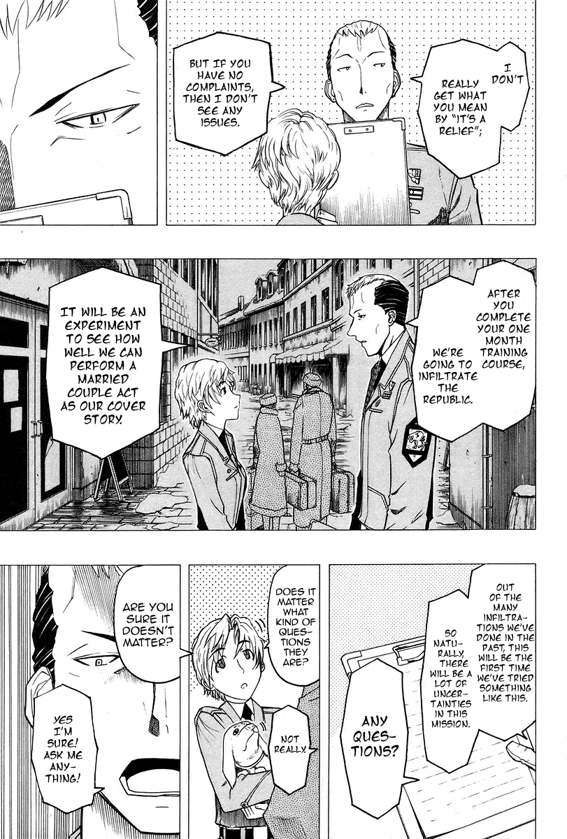 Pumpkin Scissors Chapter 24 page 5 - Chapter 24: Revolving City (2)