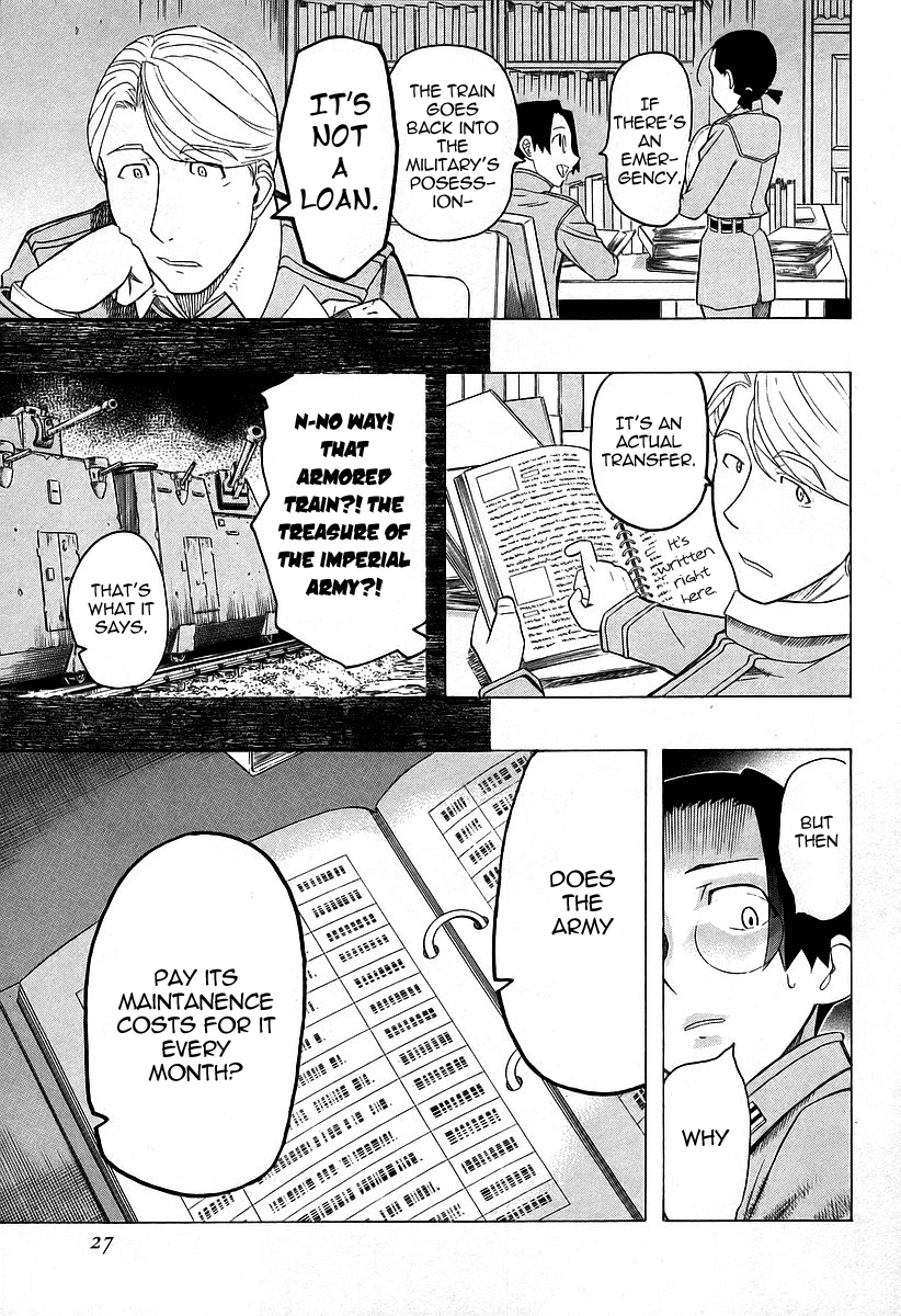 Pumpkin Scissors Chapter 25 page 31 - Chapter 25: Revolving City (3)