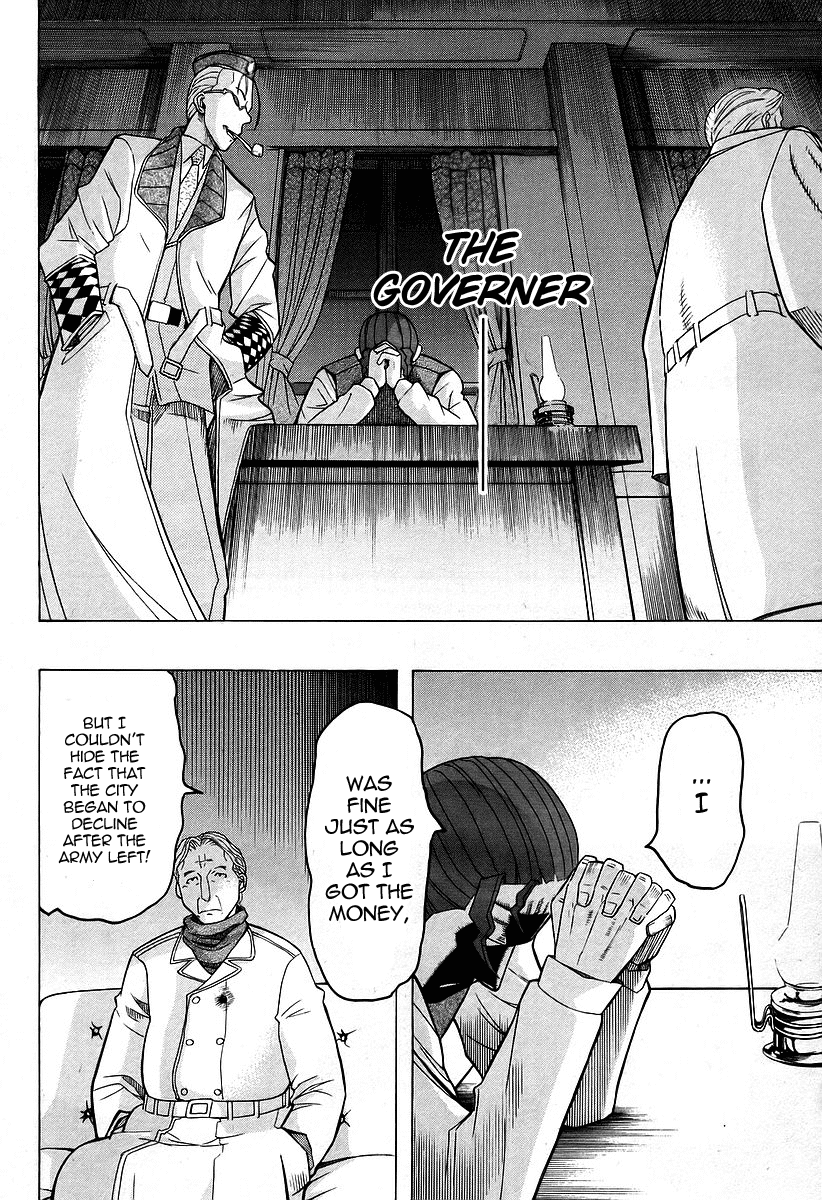 Pumpkin Scissors Chapter 25 page 38 - Chapter 25: Revolving City (3)