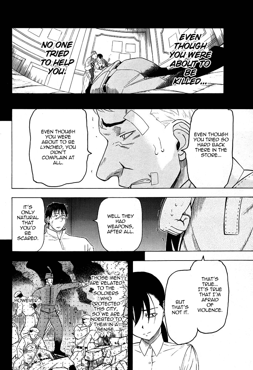 Pumpkin Scissors Chapter 27 page 18 - Chapter 27: Impromptu World (Instant Karussel)