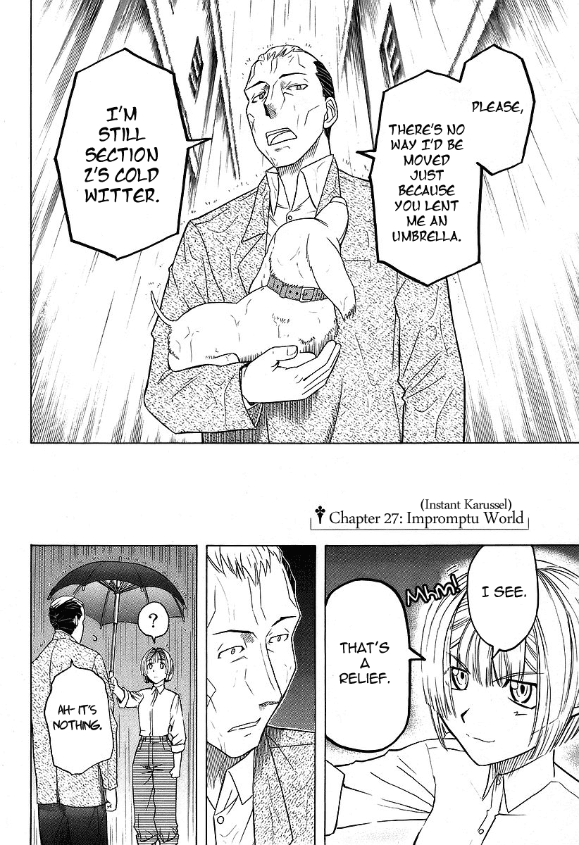 Pumpkin Scissors Chapter 27 page 2 - Chapter 27: Impromptu World (Instant Karussel)