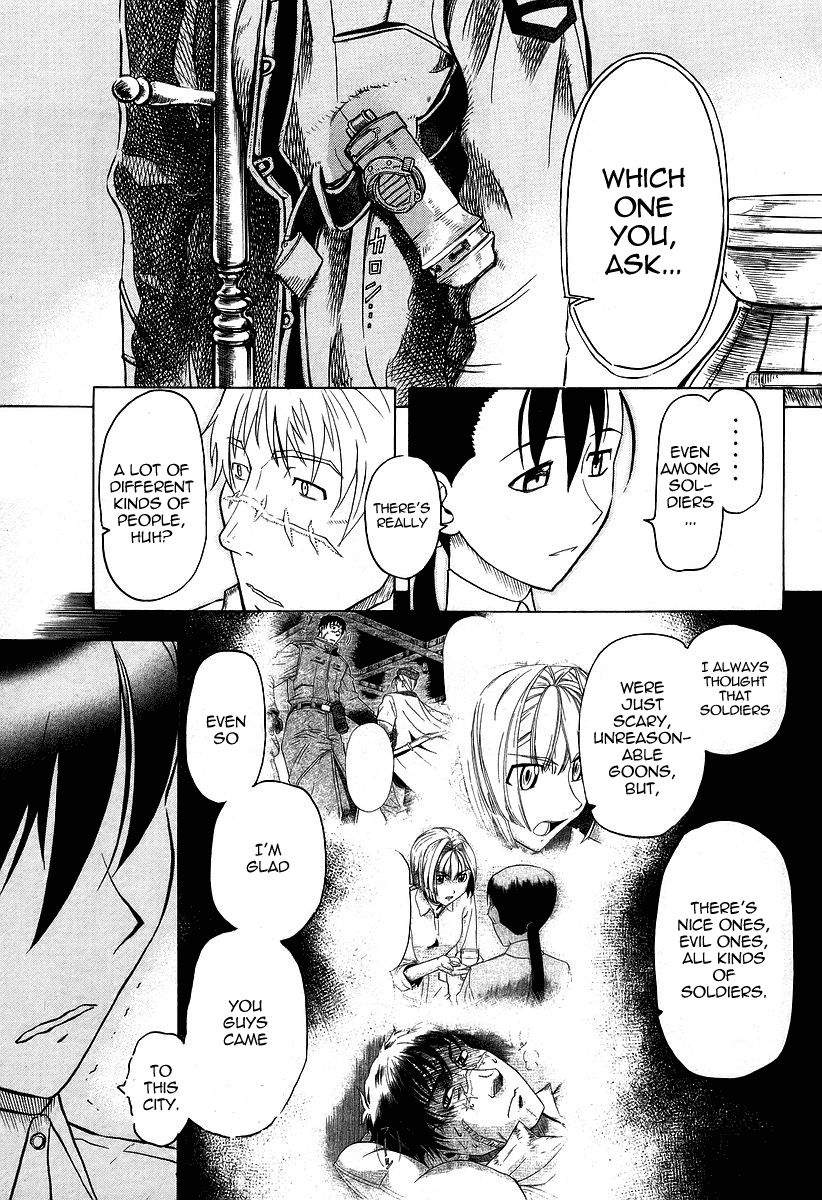 Pumpkin Scissors Chapter 27 page 27 - Chapter 27: Impromptu World (Instant Karussel)