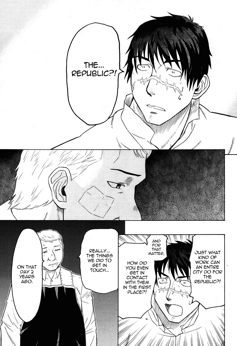 Pumpkin Scissors Chapter 27 page 31 - Chapter 27: Impromptu World (Instant Karussel)