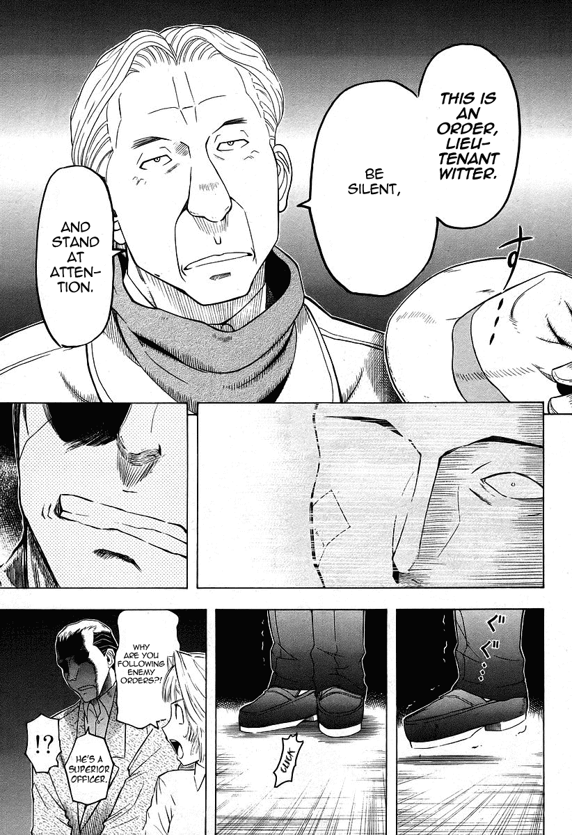 Pumpkin Scissors Chapter 27 page 35 - Chapter 27: Impromptu World (Instant Karussel)