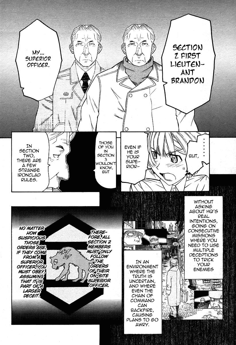 Pumpkin Scissors Chapter 27 page 36 - Chapter 27: Impromptu World (Instant Karussel)