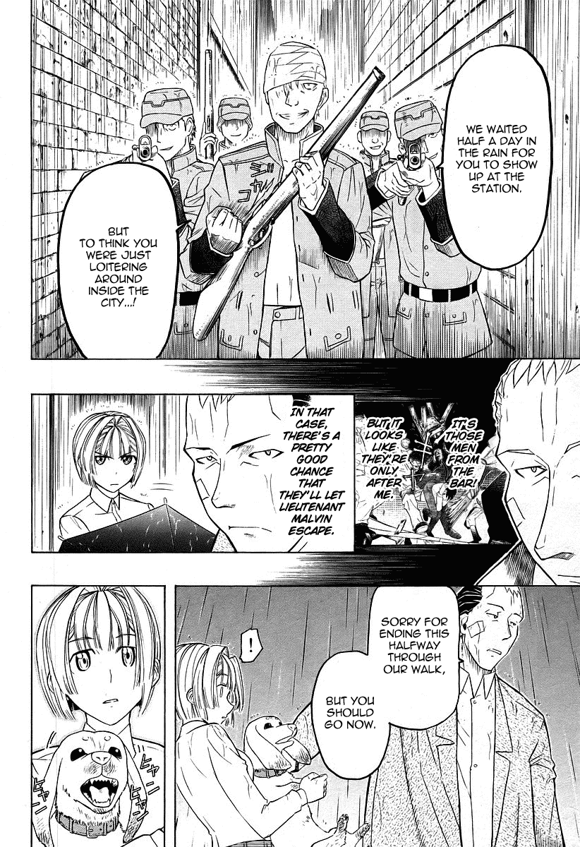 Pumpkin Scissors Chapter 27 page 4 - Chapter 27: Impromptu World (Instant Karussel)
