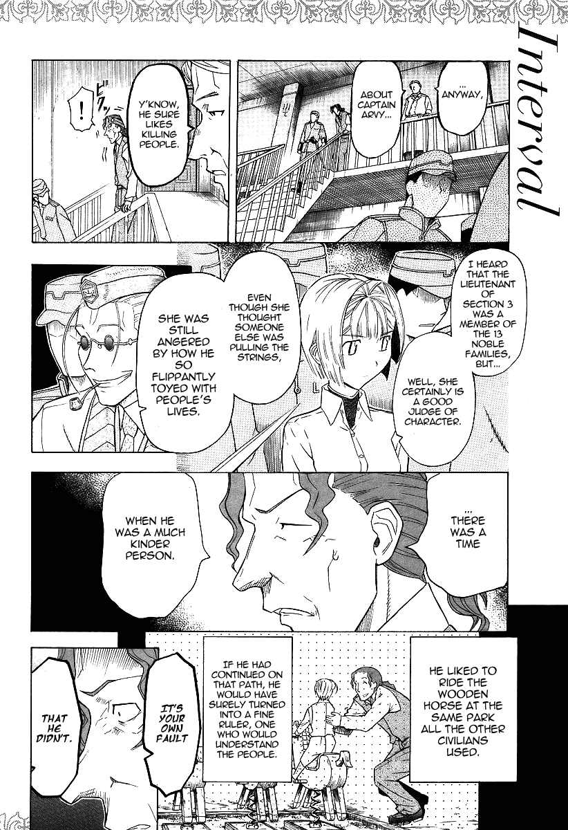 Pumpkin Scissors Chapter 27 page 46 - Chapter 27: Impromptu World (Instant Karussel)