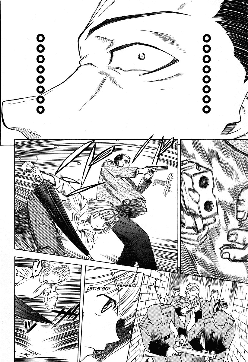 Pumpkin Scissors Chapter 27 page 8 - Chapter 27: Impromptu World (Instant Karussel)