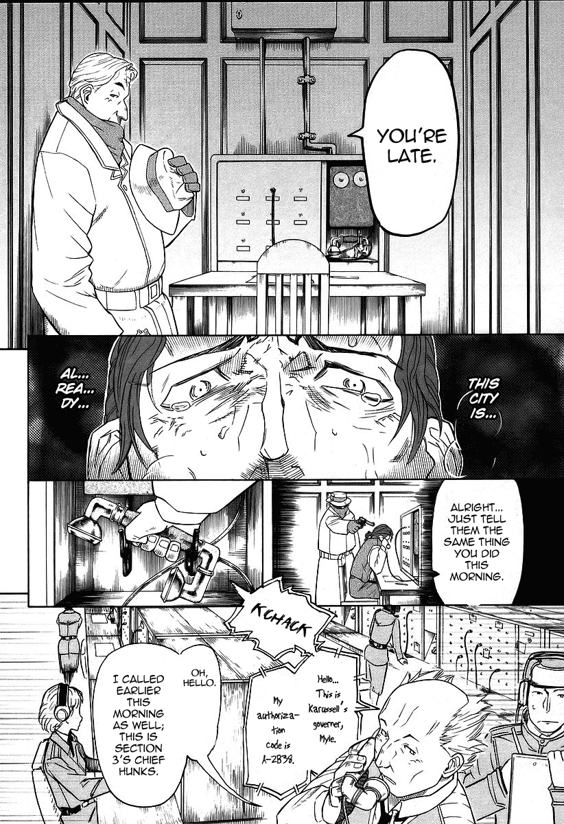 Pumpkin Scissors Chapter 28 page 12 - Chapter 28: Confession