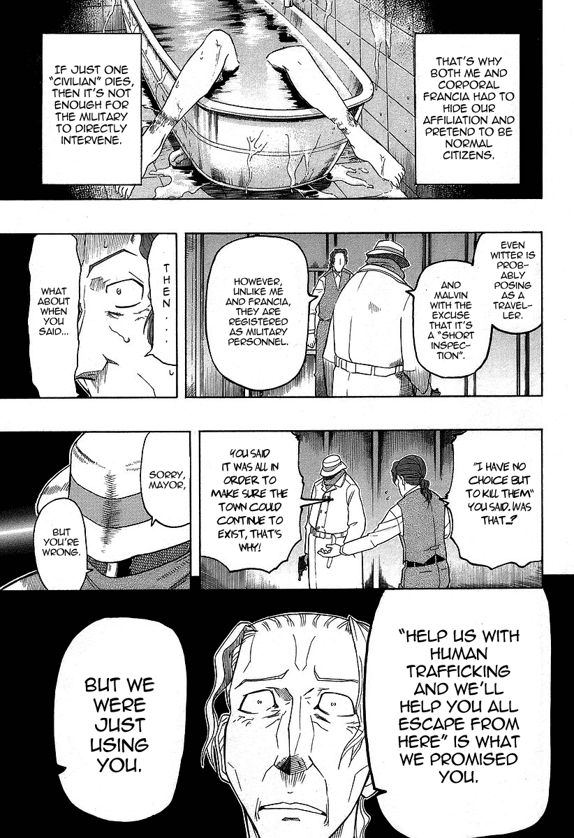 Pumpkin Scissors Chapter 28 page 17 - Chapter 28: Confession