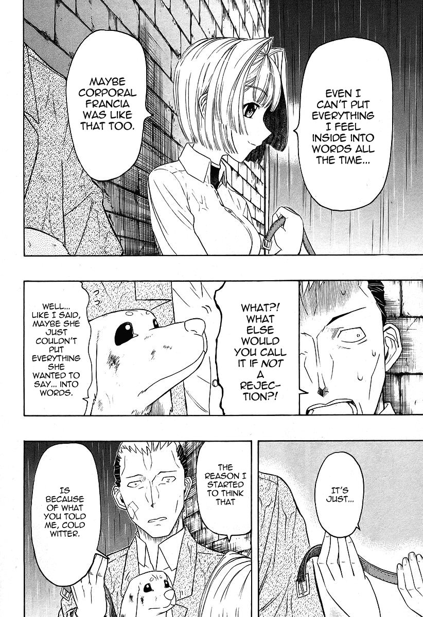 Pumpkin Scissors Chapter 28 page 32 - Chapter 28: Confession