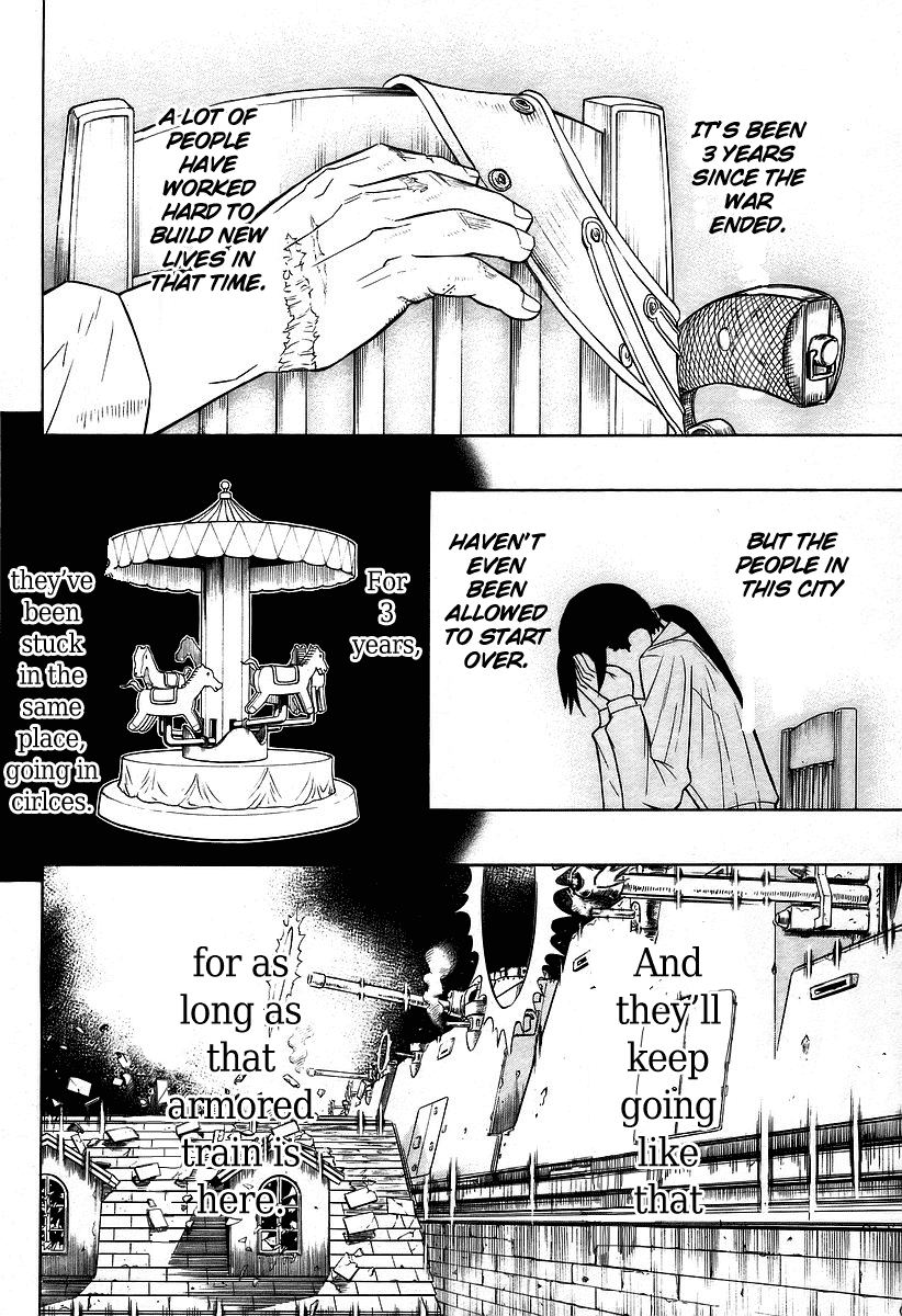 Pumpkin Scissors Chapter 28 page 40 - Chapter 28: Confession