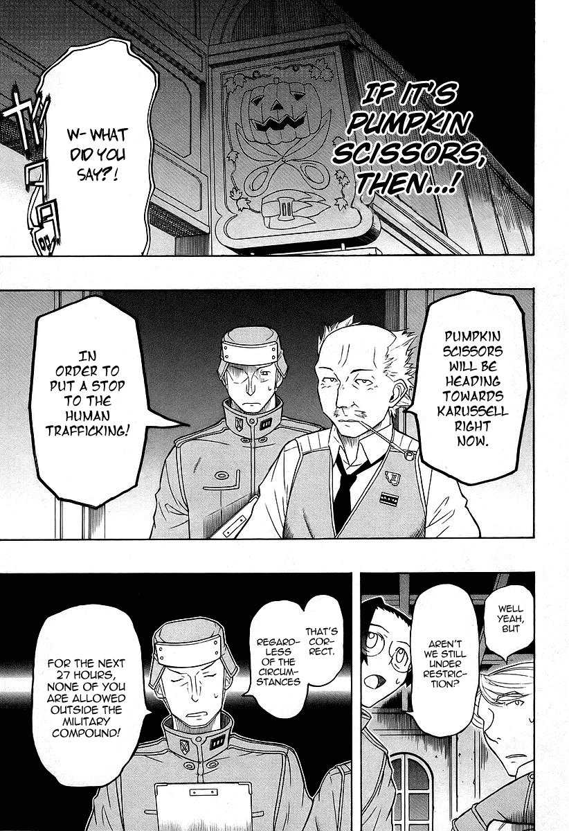 Pumpkin Scissors Chapter 28 page 52 - Chapter 28: Confession