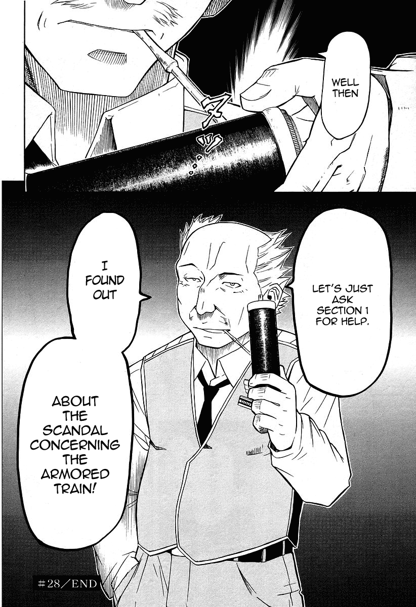 Pumpkin Scissors Chapter 28 page 53 - Chapter 28: Confession