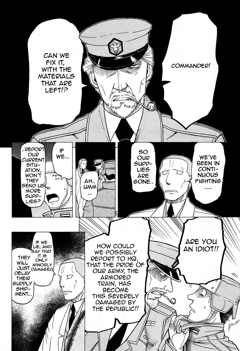 Pumpkin Scissors Chapter 29 page 14 - Chapter 29: Foolish Army