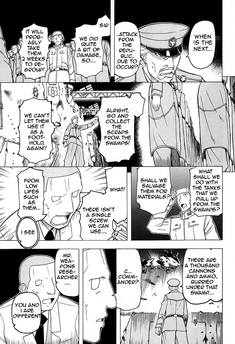 Pumpkin Scissors Chapter 29 page 15 - Chapter 29: Foolish Army