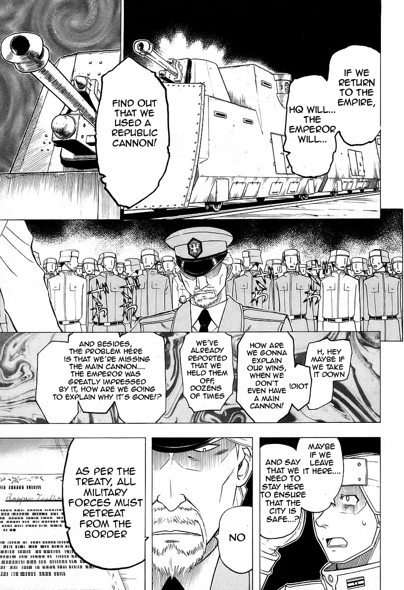 Pumpkin Scissors Chapter 29 page 19 - Chapter 29: Foolish Army
